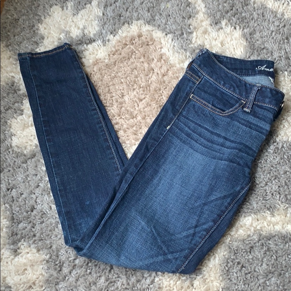 Super Stretch American Eagle Jeggings - Size 4